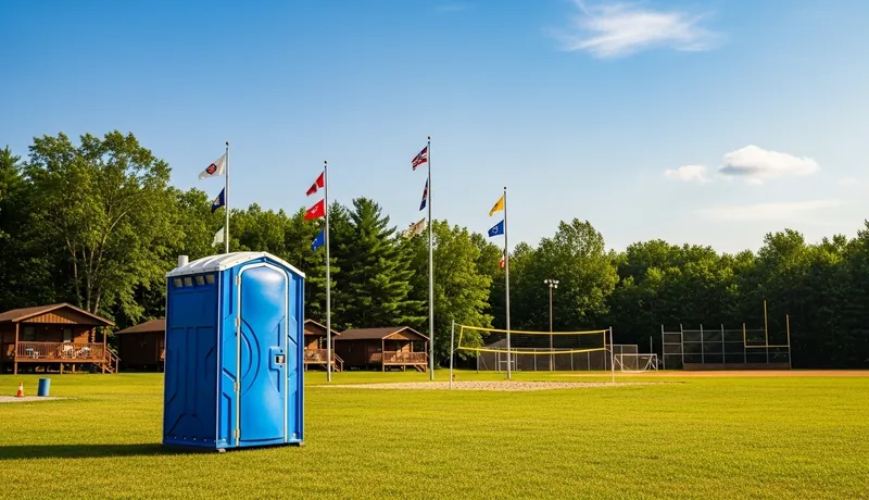 Event portable restroom setup — Houston, TX