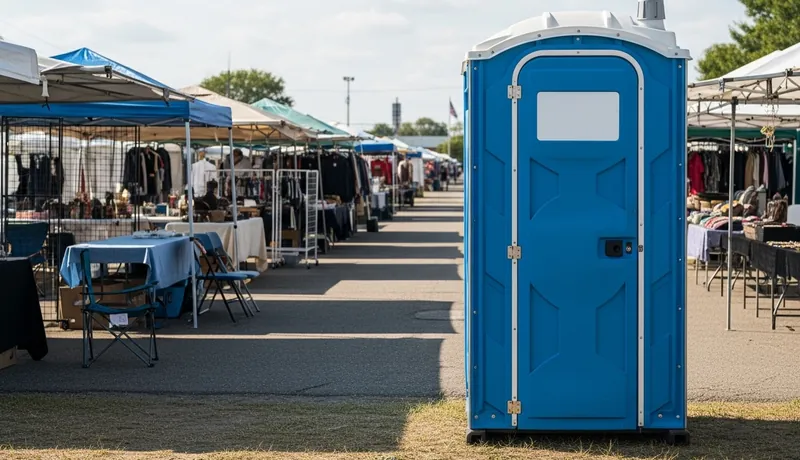 Event portable restroom setup — Houston, TX