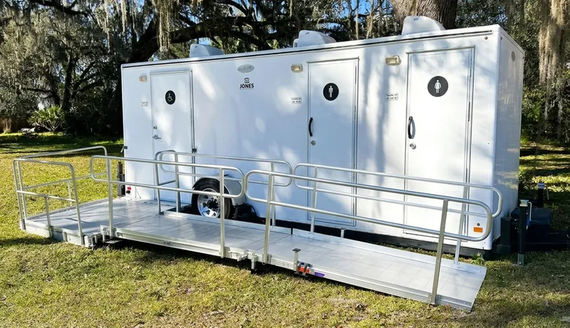 ADA Restroom Trailer in Houston