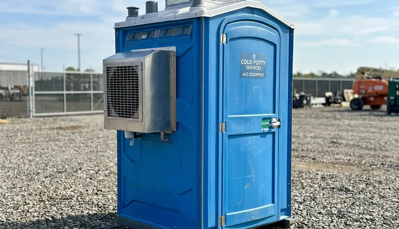 Climate-Controlled Porta Potty in Houston