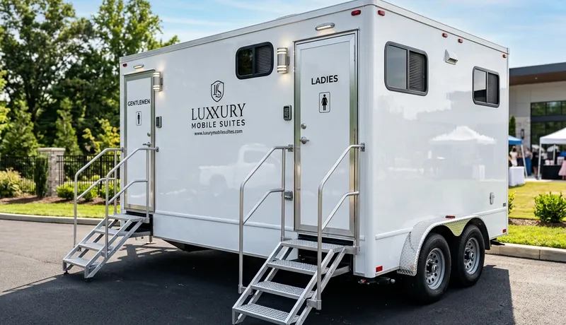 Restroom Trailer construction deployment in Houston, TX