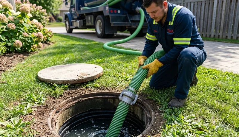 Septic Pumping Service event setup in Houston, TX