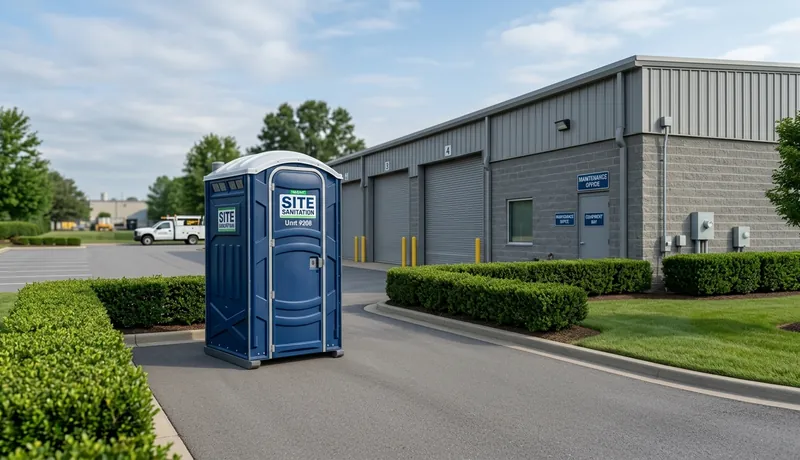 Standard Porta Potty delivery to site in Houston, TX