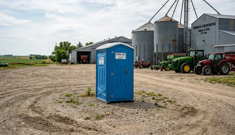 Standard Porta Potty event setup in Houston, TX