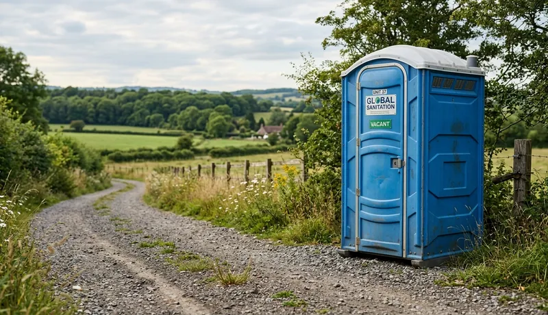 Standard Porta Potty construction deployment in Houston, TX