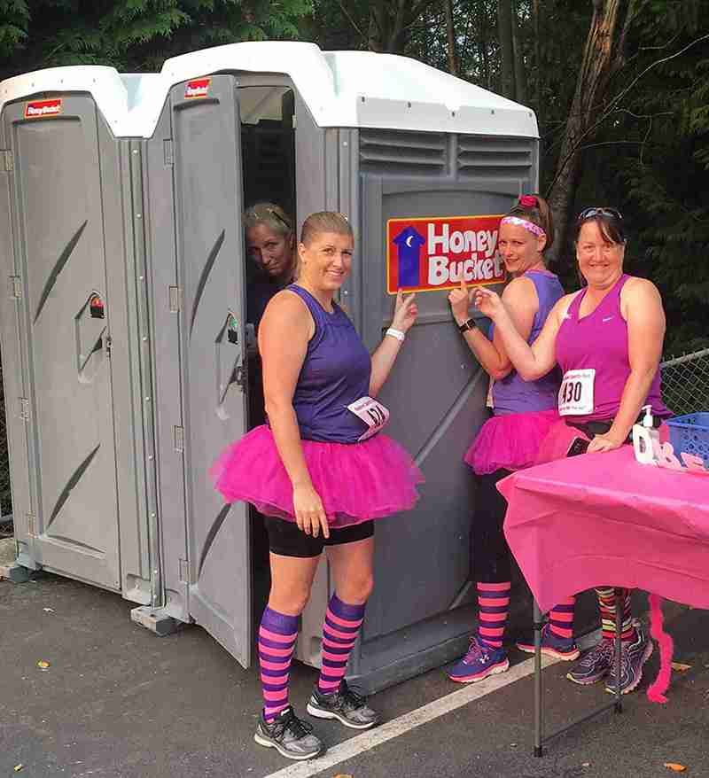 Porta potty rental delivery — Houston, TX